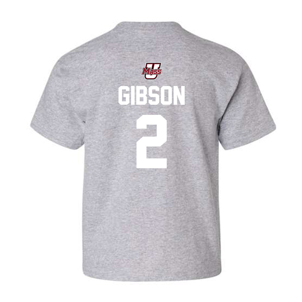 UMass - NCAA Football : Jacquon Gibson - Youth T-Shirt