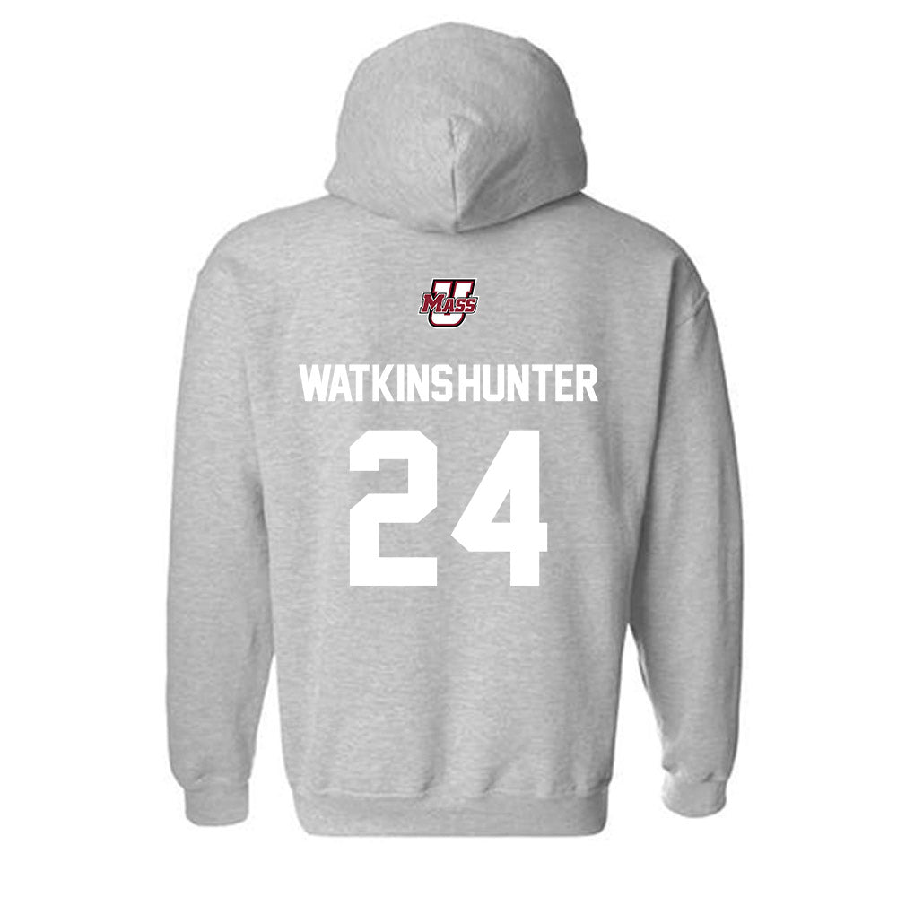 UMass - NCAA Football : Kamren Watkins-Hunter - Hooded Sweatshirt