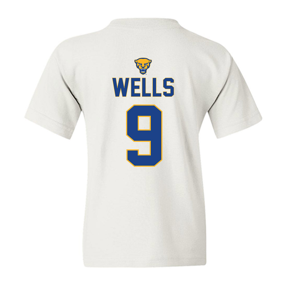 Pittsburgh - NCAA Women's Soccer : Lucia Wells - Sports Shersey Youth T-Shirt-1