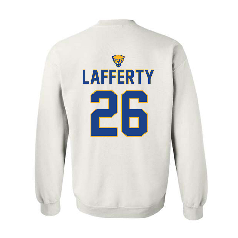Pittsburgh - NCAA Baseball : Drew Lafferty - Sports Shersey Crewneck Sweatshirt-1