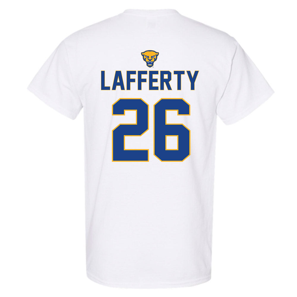 Pittsburgh - NCAA Baseball : Drew Lafferty - Sports Shersey T-Shirt-1