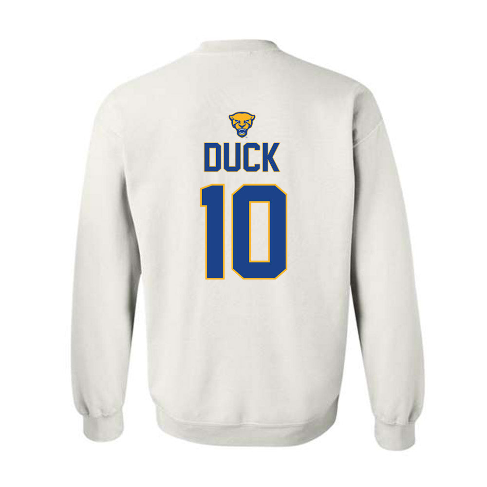 Pittsburgh - NCAA Softball : Bekah Duck - Sports Shersey Crewneck Sweatshirt-1
