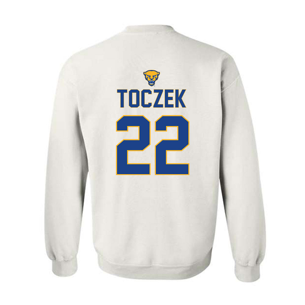 Pittsburgh - NCAA Softball : Addison Toczek - Sports Shersey Crewneck Sweatshirt-1