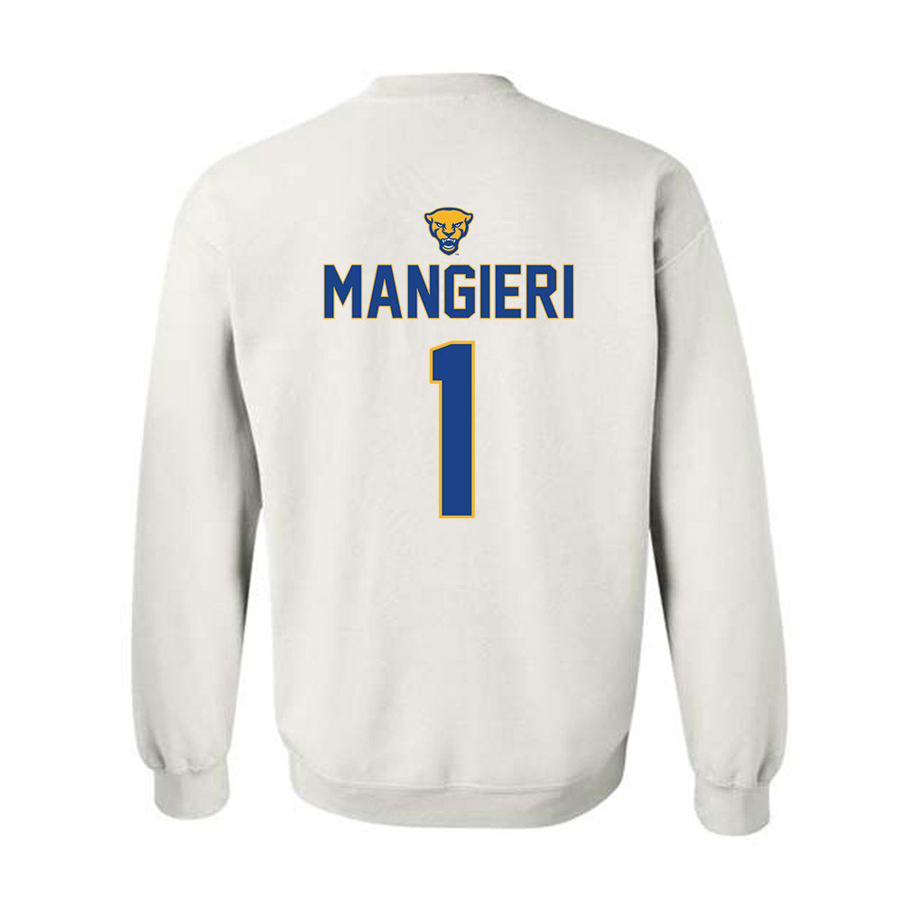 Pittsburgh - NCAA Softball : Keara Mangieri - Sports Shersey Crewneck Sweatshirt-1
