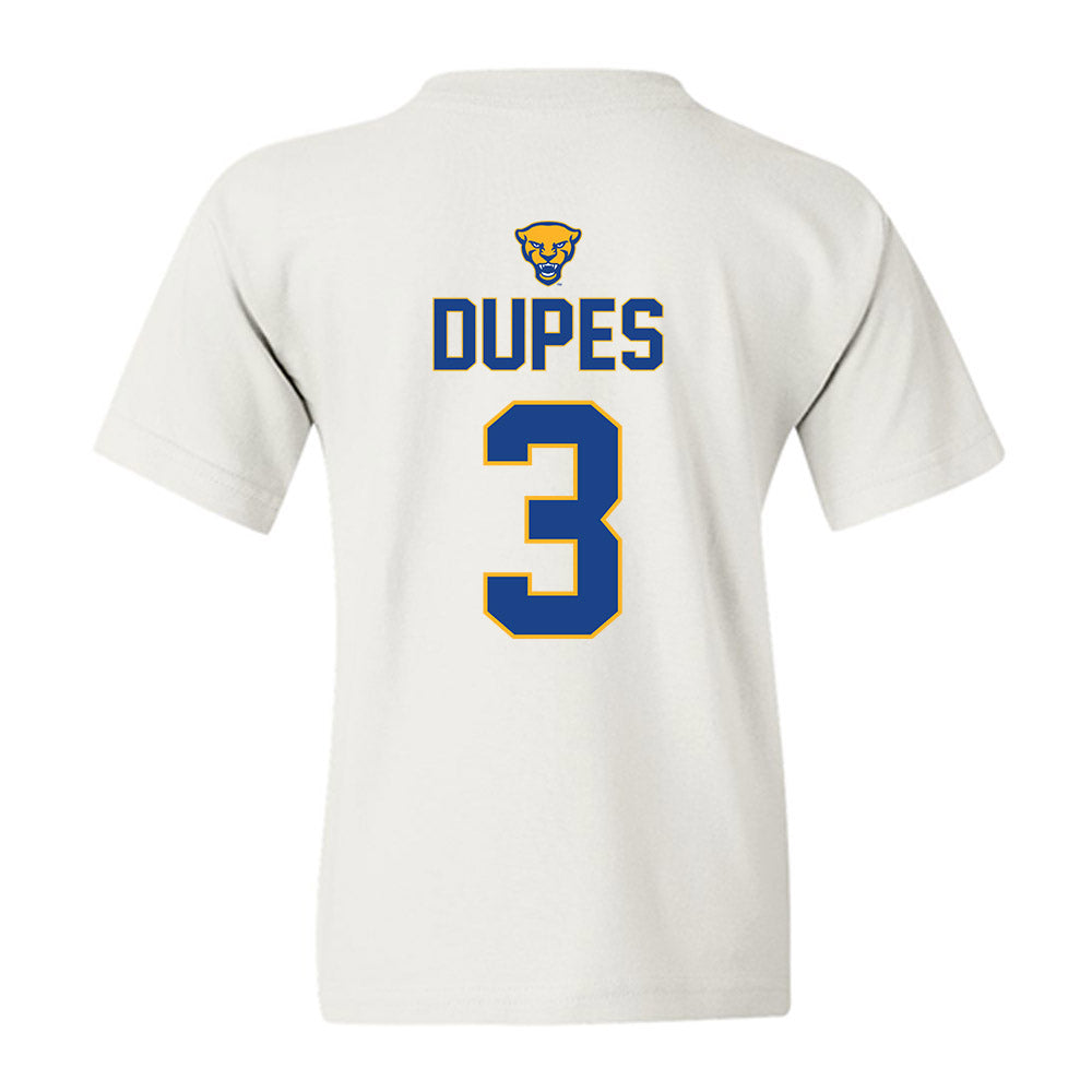 Pittsburgh - NCAA Women's Volleyball : Emery Dupes - Sports Shersey Youth T-Shirt-1