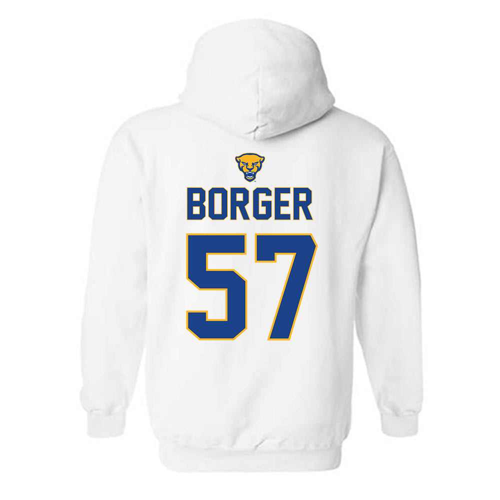 Pittsburgh - NCAA Women's Lacrosse : Catie Borger - Sports Shersey Hooded Sweatshirt-1