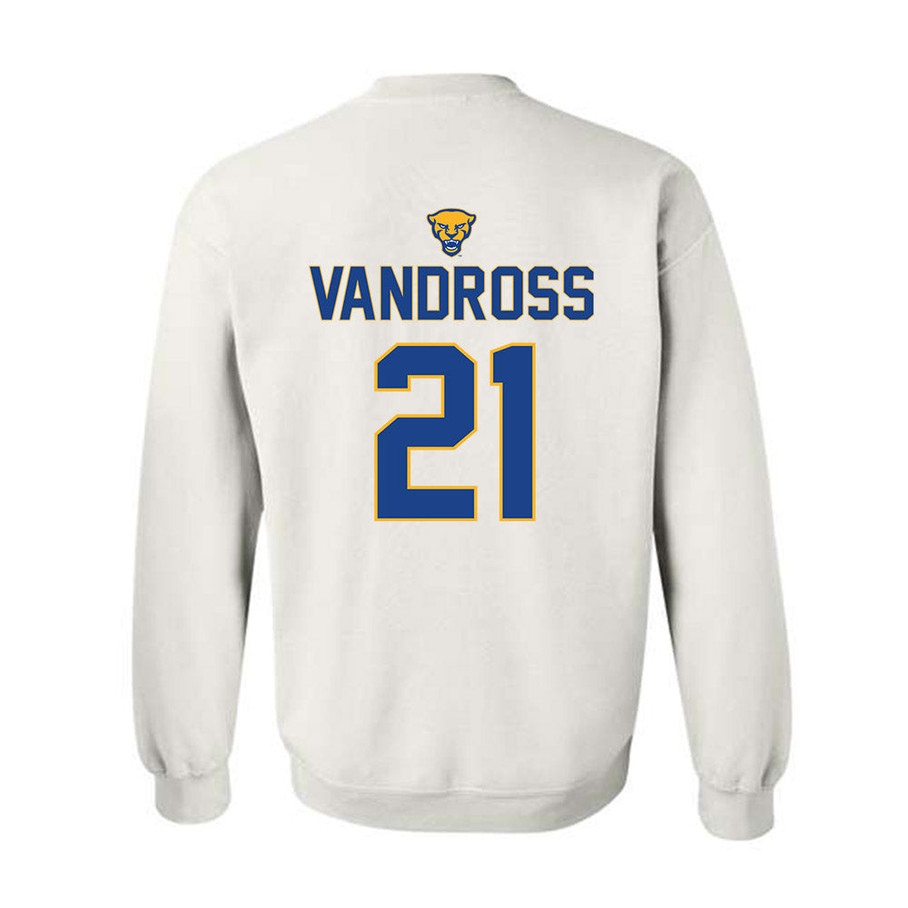 Pittsburgh - NCAA Women's Lacrosse : Madison Vandross - Sports Shersey Crewneck Sweatshirt-1