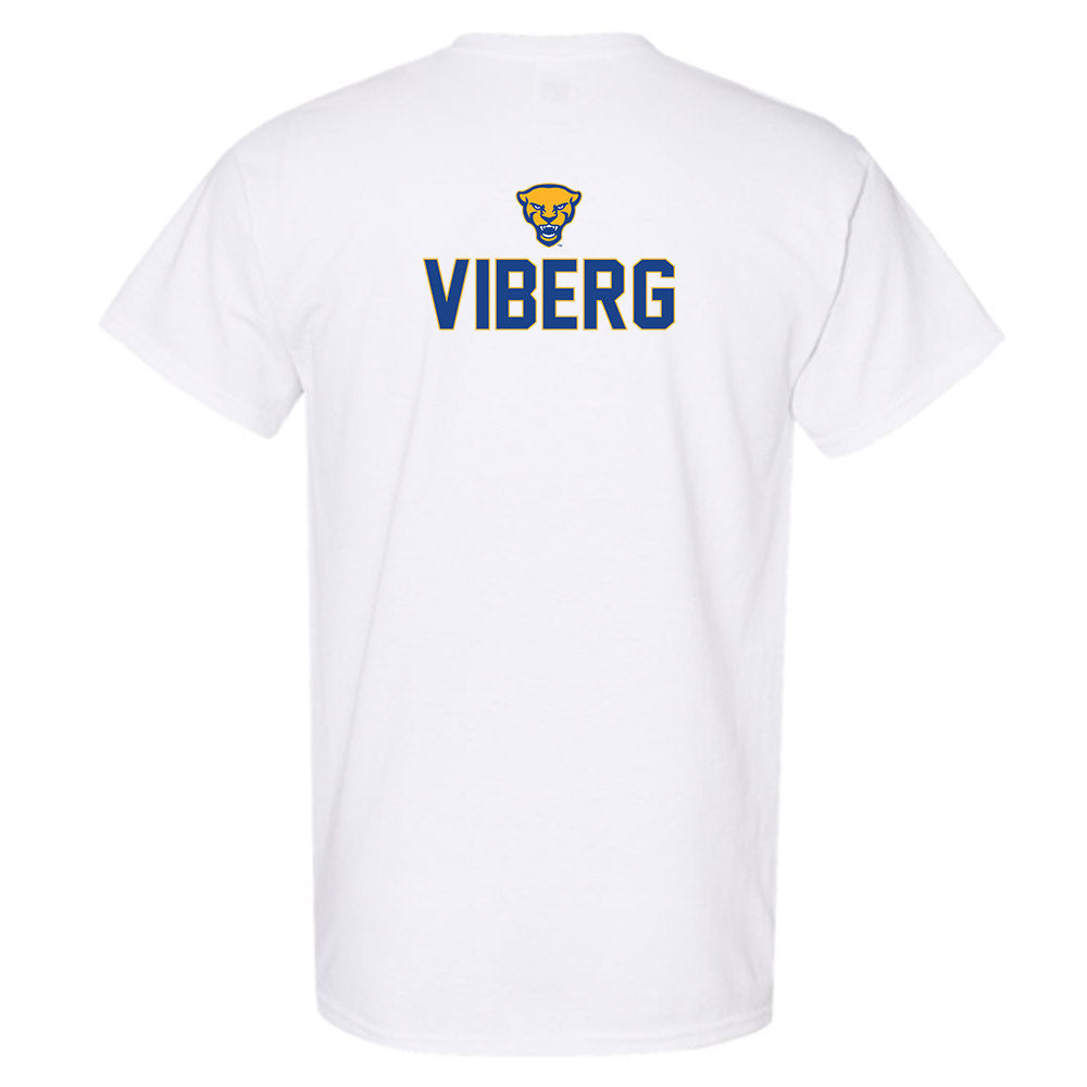 Pittsburgh - NCAA Women's Swimming & Diving : Cecilia Viberg - Sports Shersey T-Shirt-1