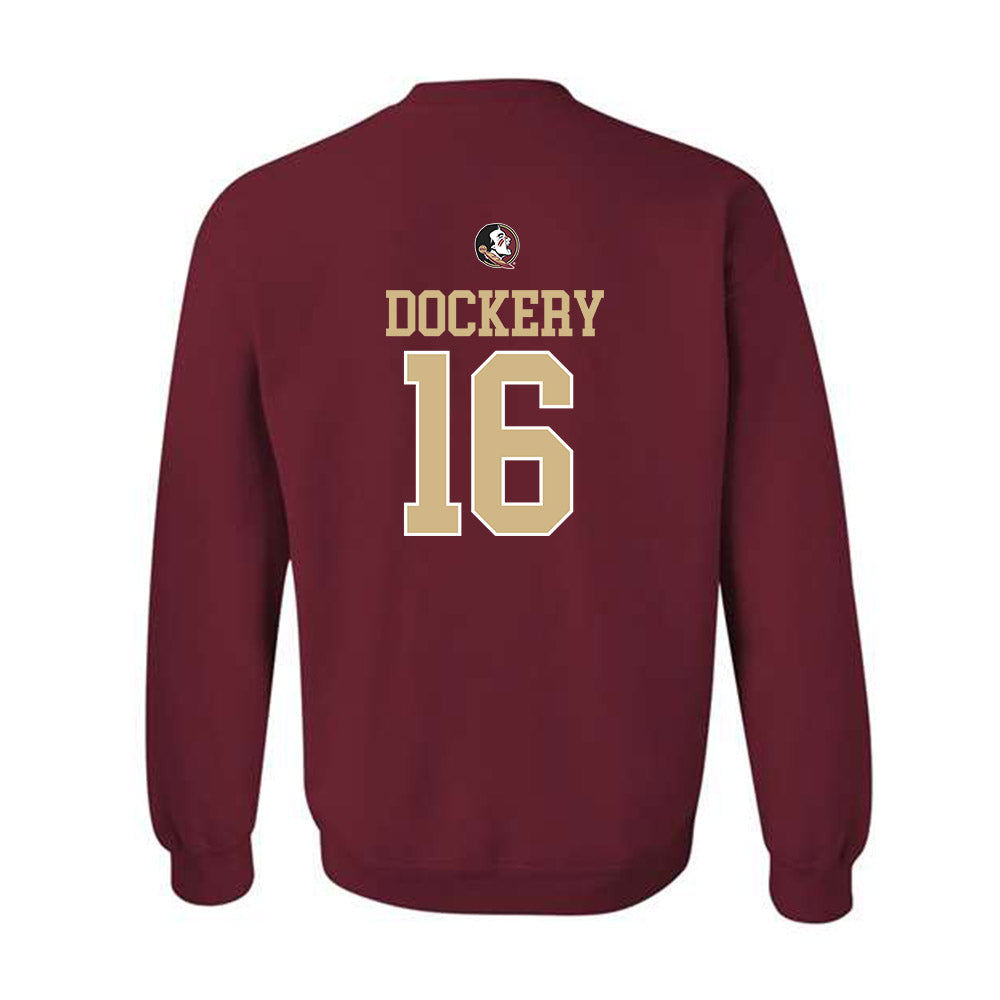 FSU - NCAA Softball : Averi Dockery - Classic Shersey Crewneck Sweatshirt-1