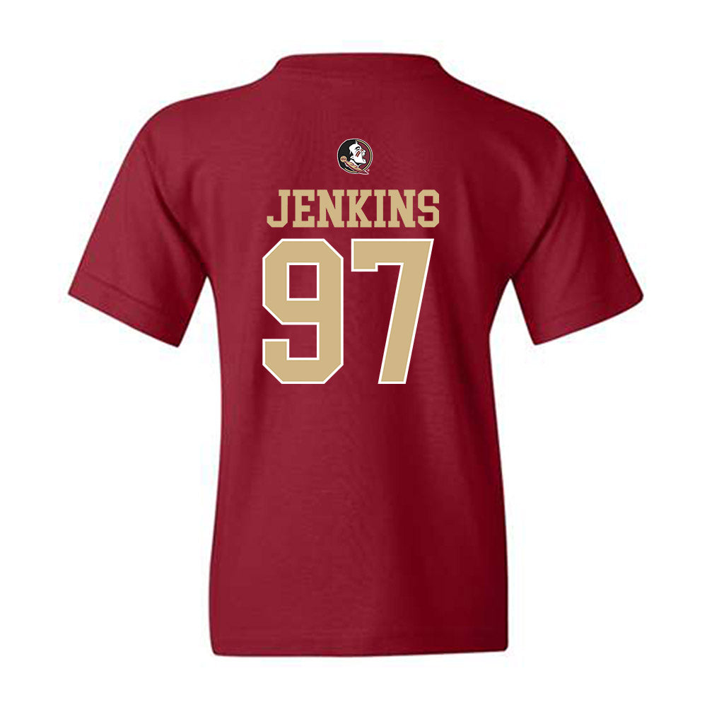 FSU - NCAA Football : Jayson Jenkins - Classic Shersey Youth T-Shirt-1