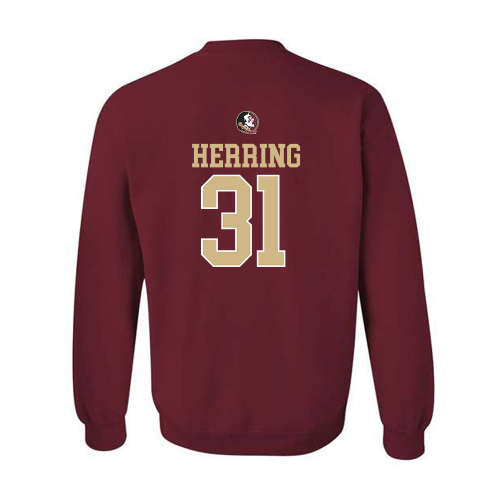 FSU - NCAA Football : Elijah Herring - Classic Shersey Crewneck Sweatshirt-1