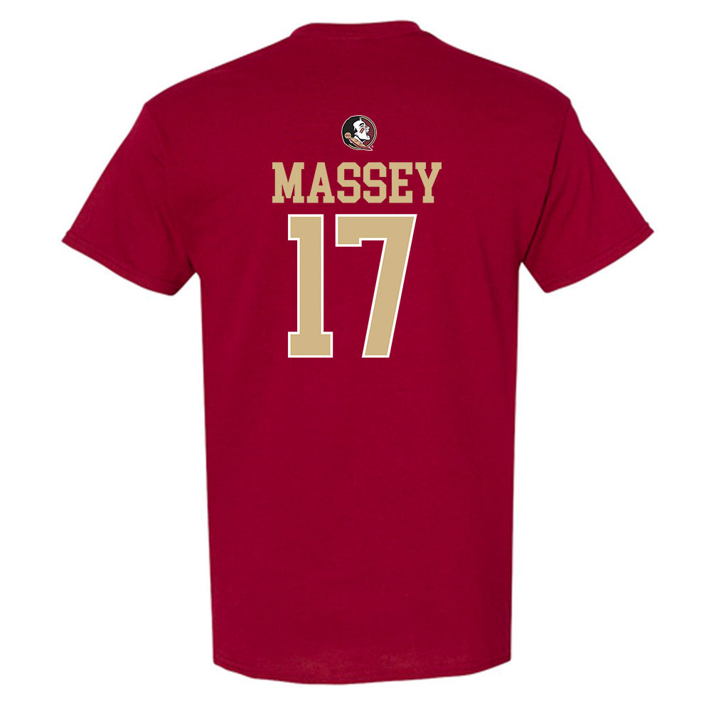 FSU - NCAA Beach Volleyball : Myriah Massey - Generic Shersey T-Shirt