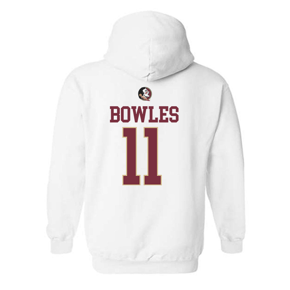FSU - NCAA Women's Basketball : Sydney Bowles - Generic Shersey Hooded Sweatshirt