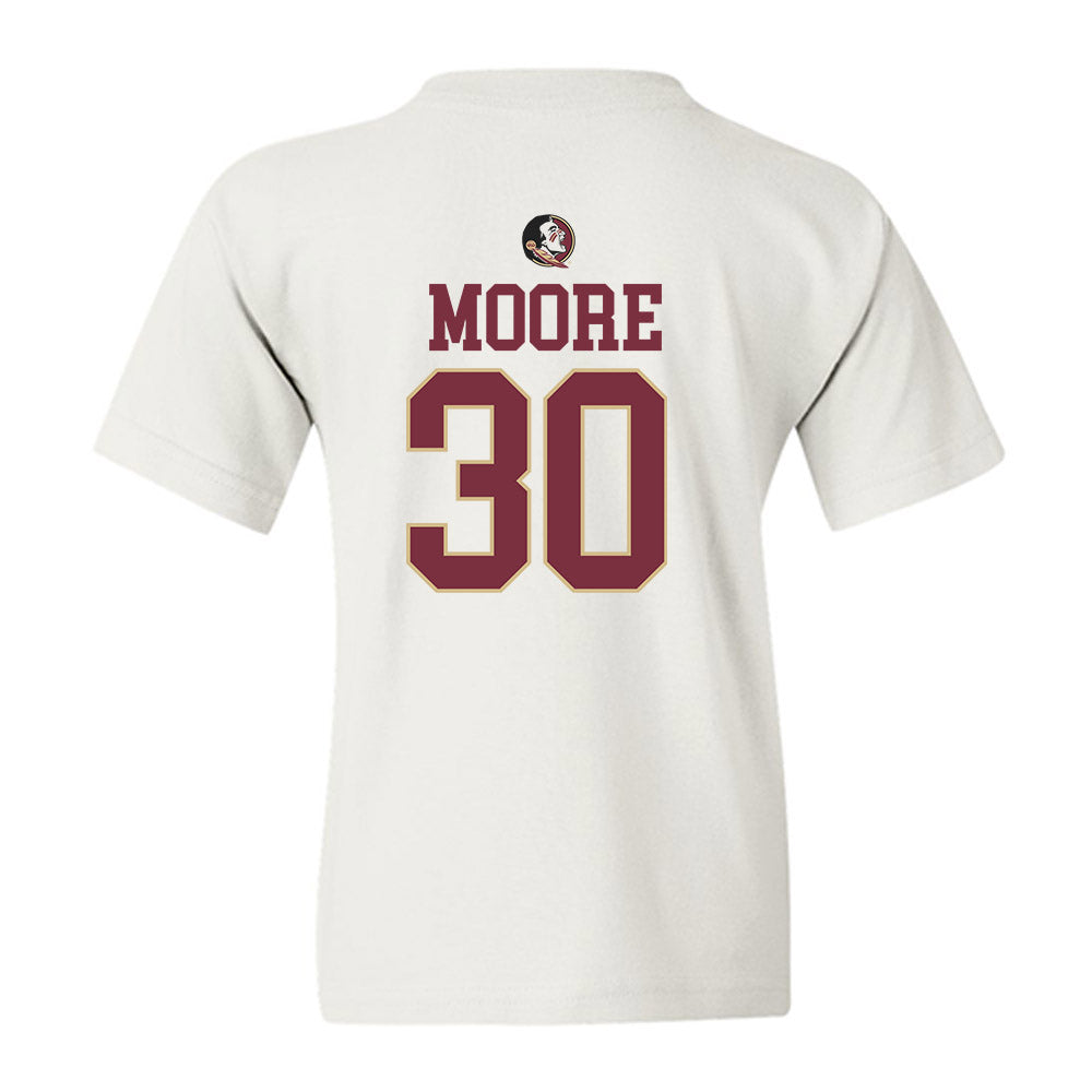 FSU - NCAA Baseball : Bryson Moore - Classic Shersey Youth T-Shirt-1