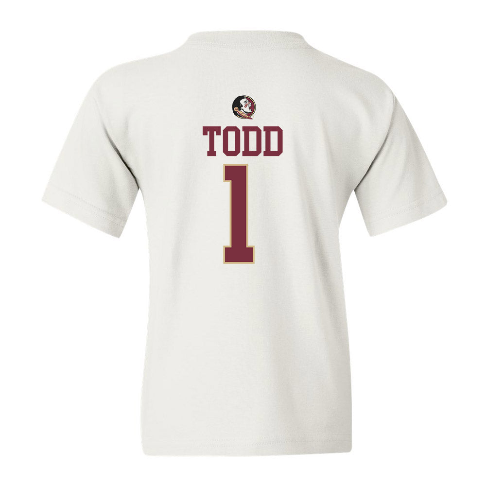 FSU - NCAA Women's Soccer : Adelyn Todd - Generic Shersey Youth T-Shirt
