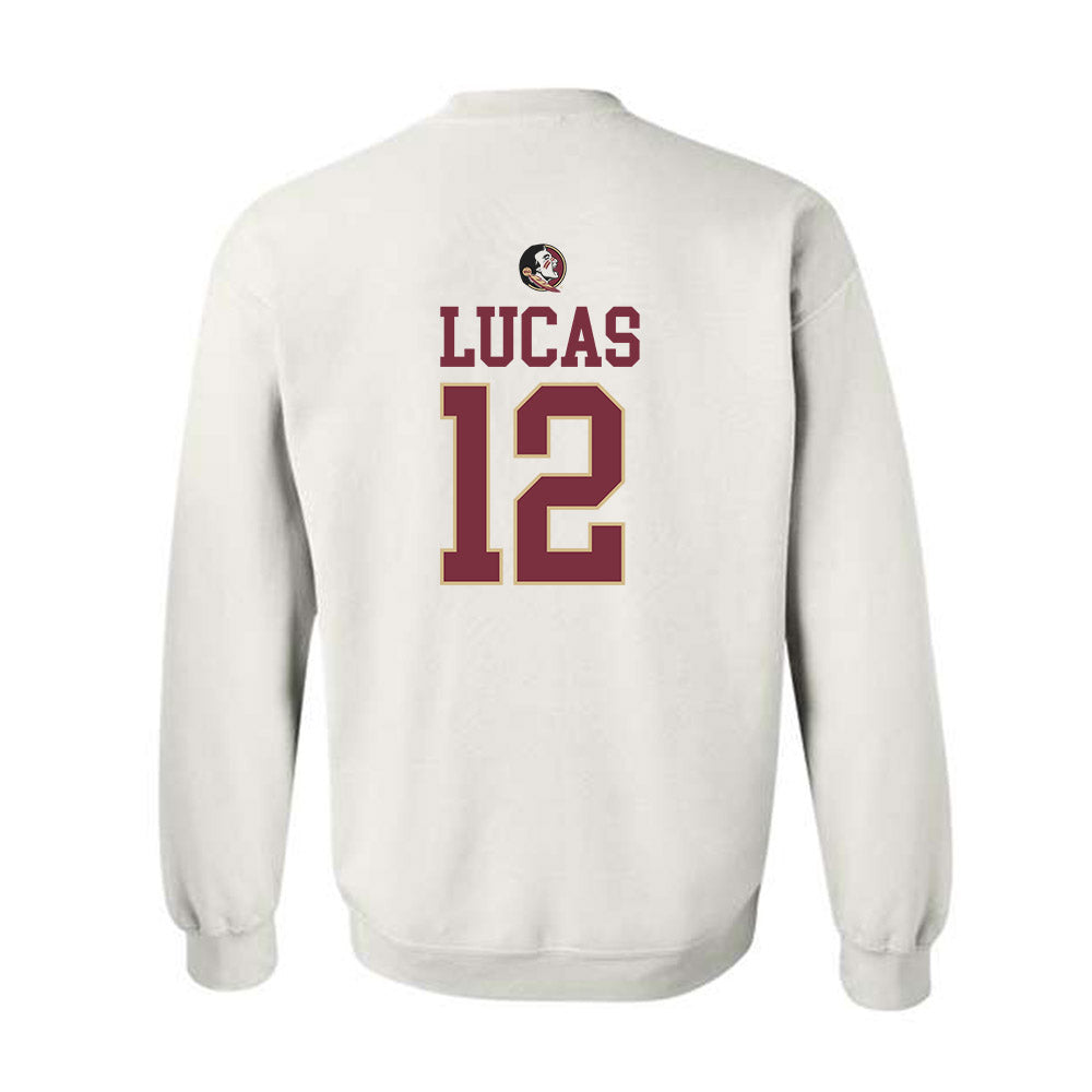 FSU - NCAA Football : Jaylin Lucas - Generic Shersey Crewneck Sweatshirt-1