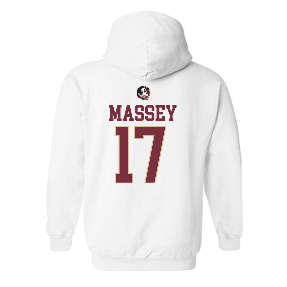 FSU - NCAA Beach Volleyball : Myriah Massey - Generic Shersey Hooded Sweatshirt