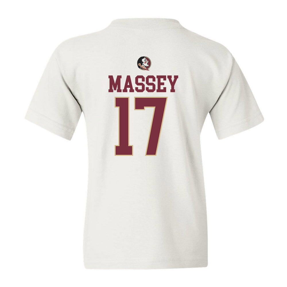 FSU - NCAA Beach Volleyball : Myriah Massey - Generic Shersey Youth T-Shirt