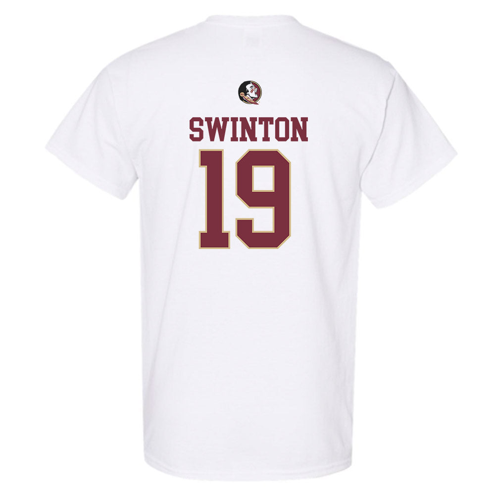 FSU - NCAA Men's Basketball : AJ Swinton - Generic Shersey T-Shirt-1