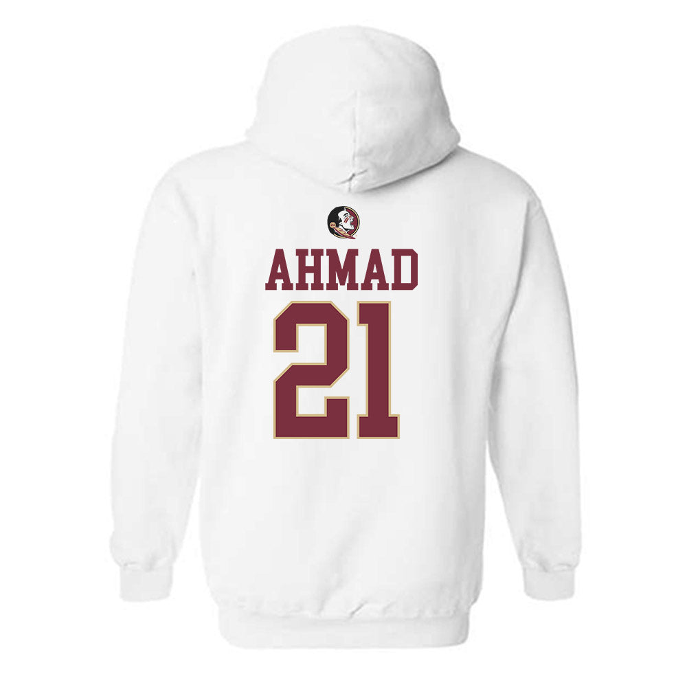 FSU - NCAA Women's Soccer : Nawreen Ahmad - Generic Shersey Hooded Sweatshirt-1