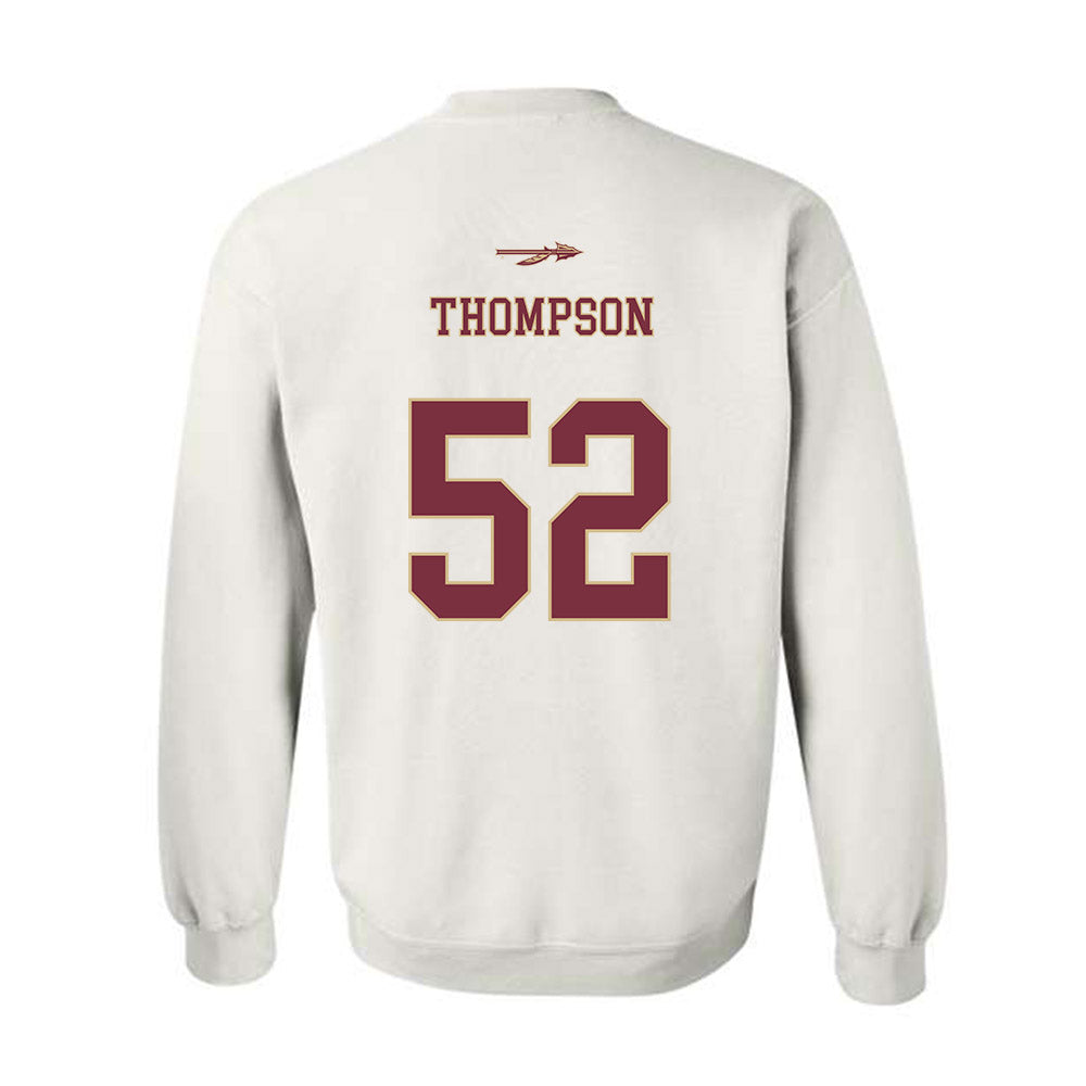 FSU - NCAA Football : Chavez Thompson - Classic Shersey Crewneck Sweatshirt-1
