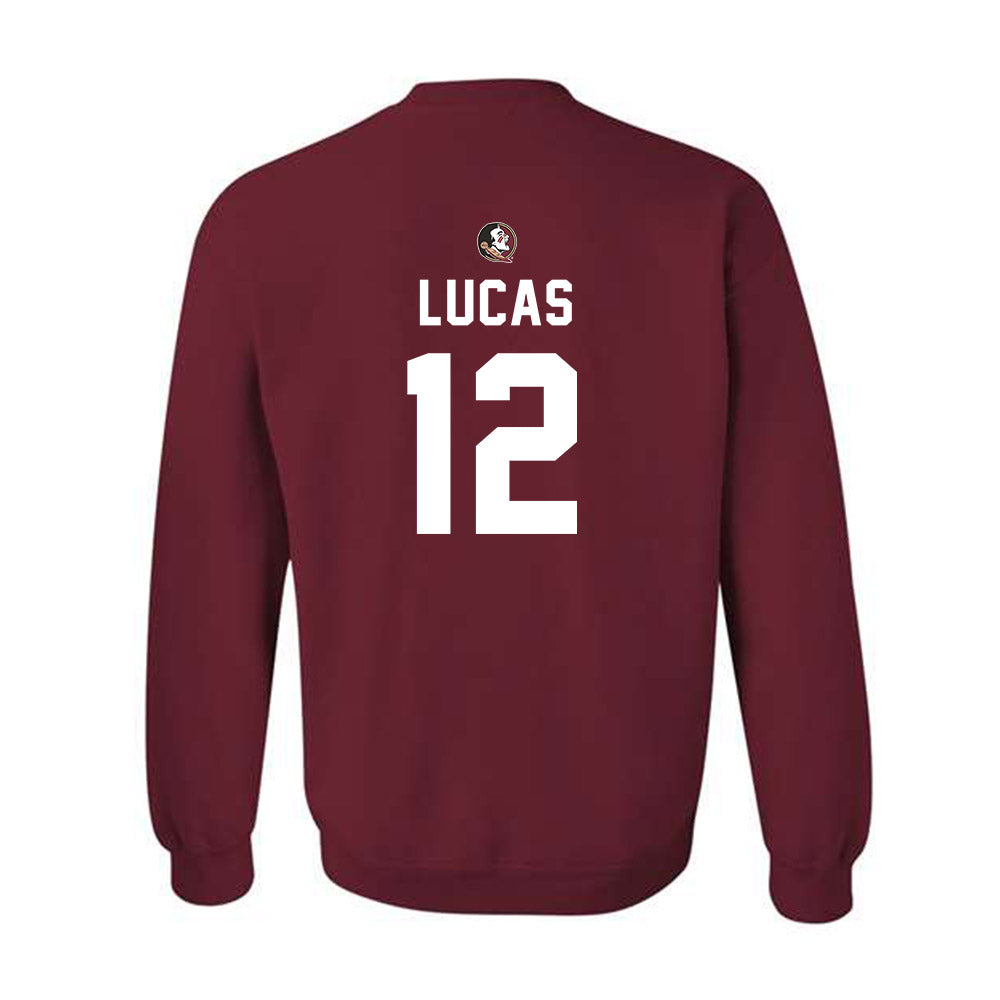 FSU - NCAA Football : Jaylin Lucas - Sports Shersey Crewneck Sweatshirt-1