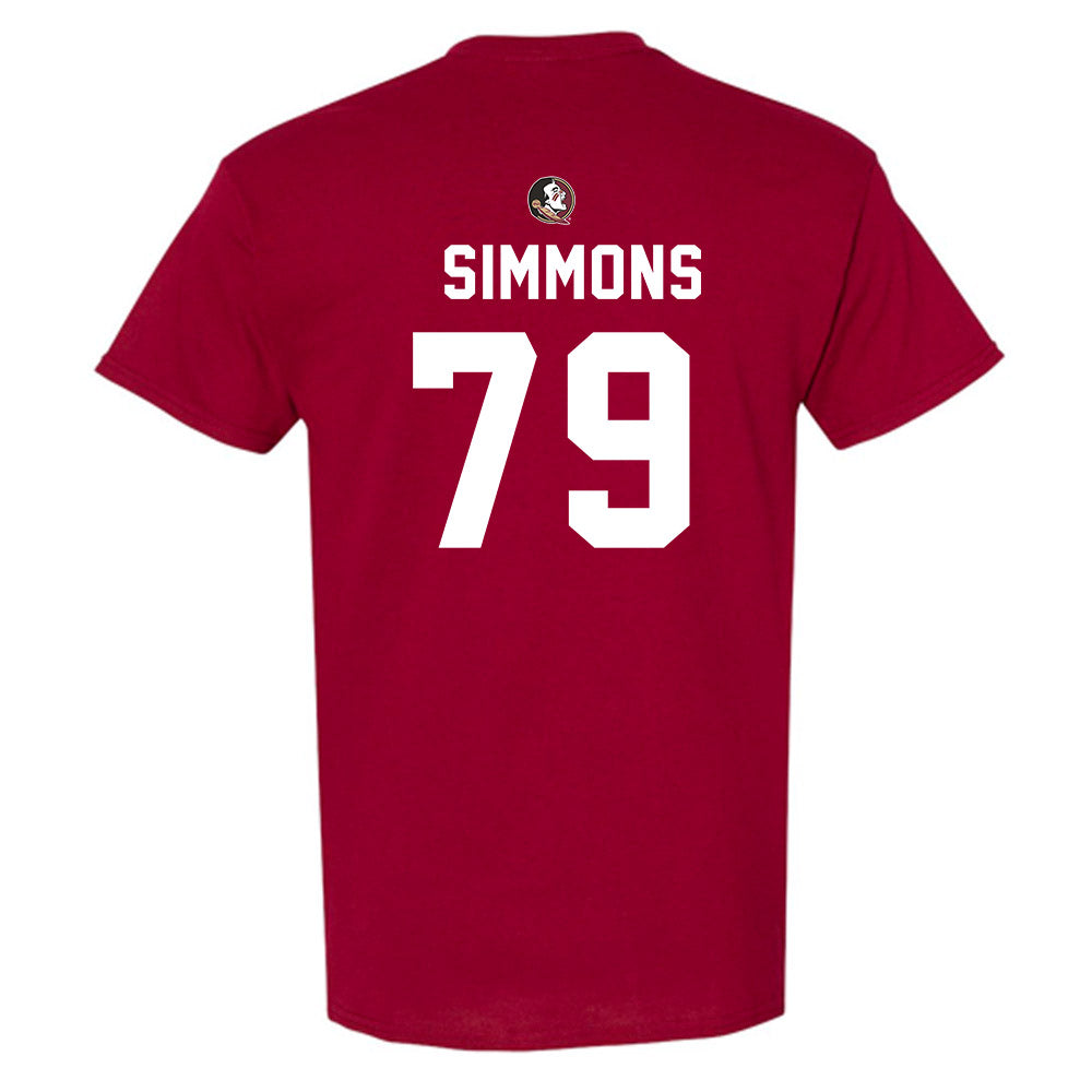 FSU - NCAA Football : Lucas Simmons - T-Shirt