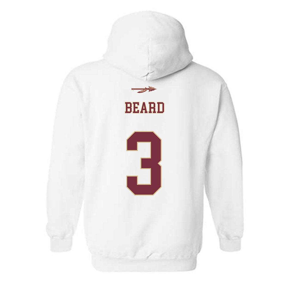 FSU - NCAA Baseball : Trey Beard - Sports Shersey Hooded Sweatshirt-1