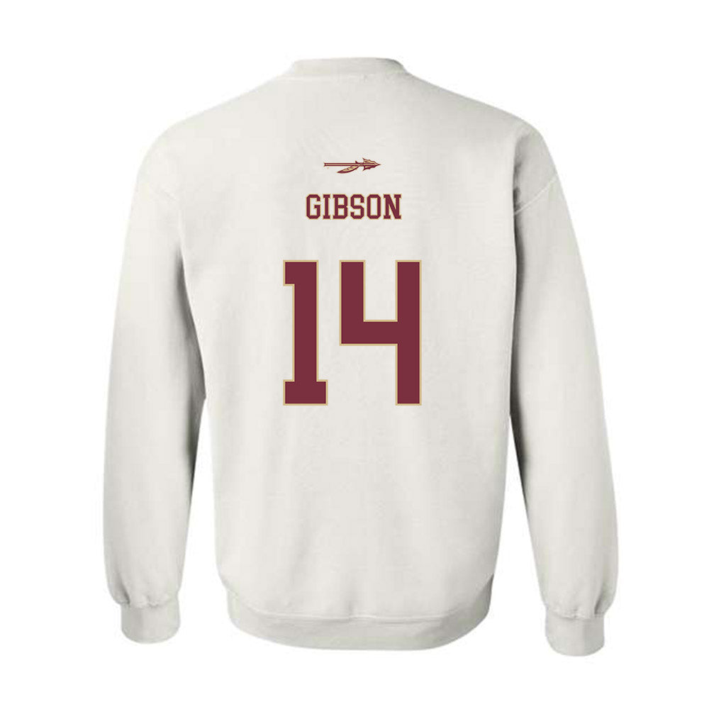FSU - NCAA Baseball : BJ Gibson - Sports Shersey Crewneck Sweatshirt-1