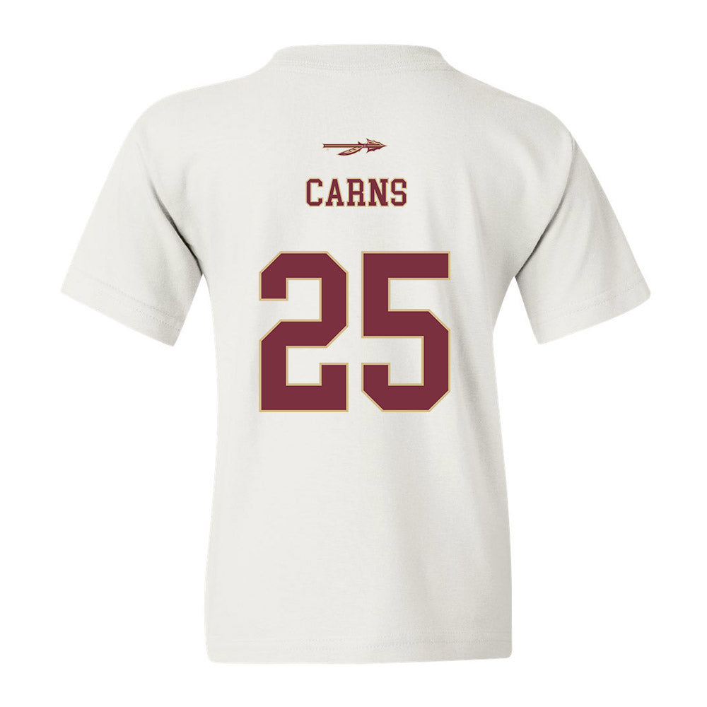 FSU - NCAA Baseball : Hunter Carns - Sports Shersey Youth T-Shirt