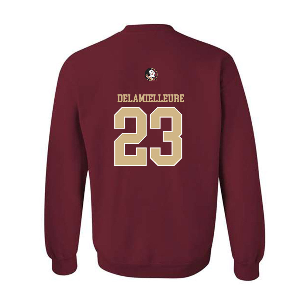 FSU - NCAA Baseball : Brody DeLamielleure - Sports Shersey Crewneck Sweatshirt-1