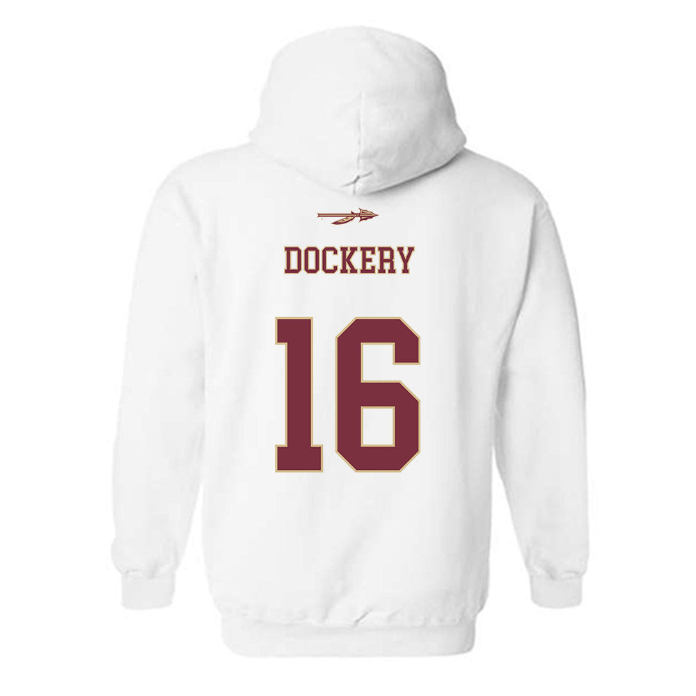 FSU - NCAA Softball : Averi Dockery - Sports Shersey Hooded Sweatshirt-1
