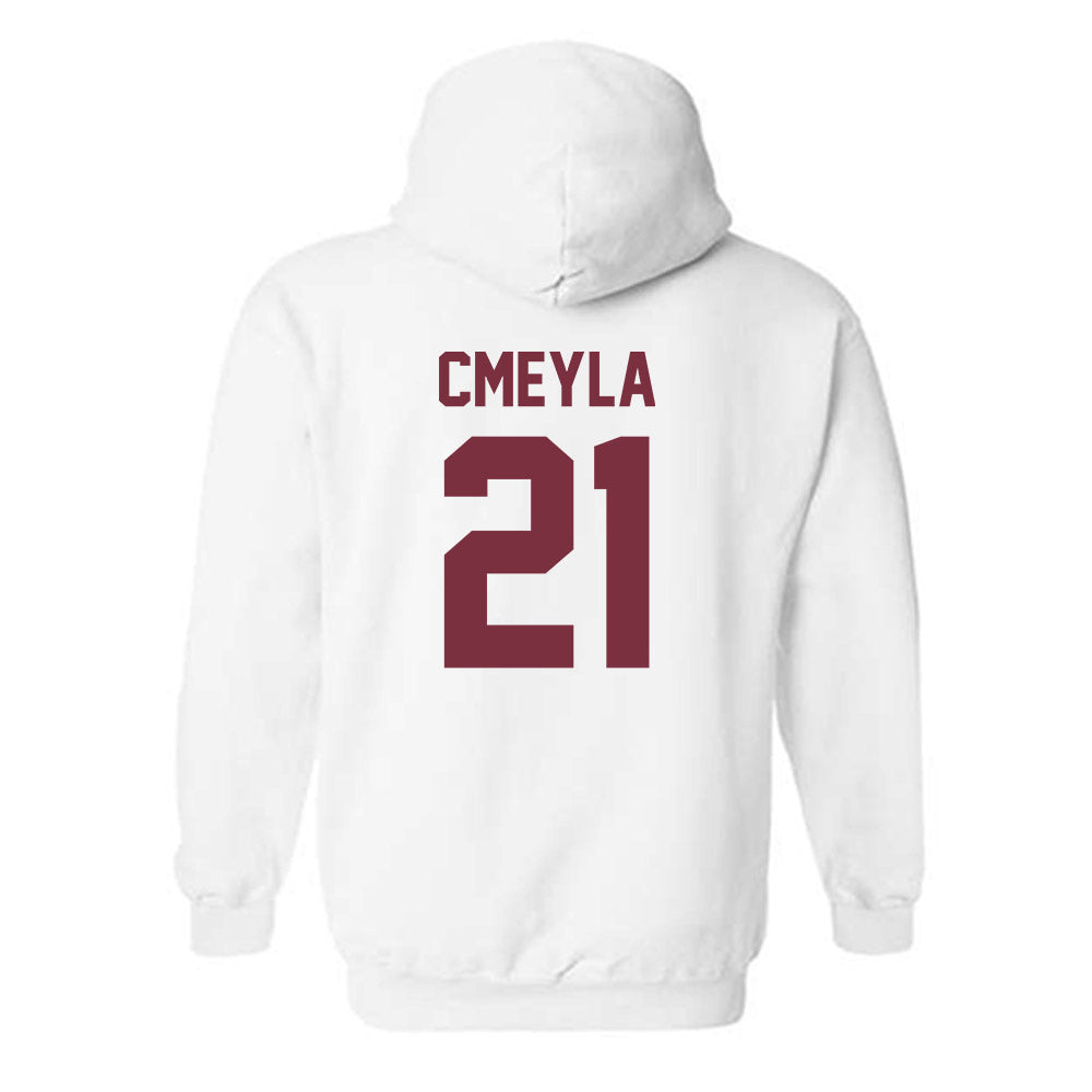 FSU - NCAA Baseball : Nathan Cmeyla - Replica Shersey Hooded Sweatshirt-1