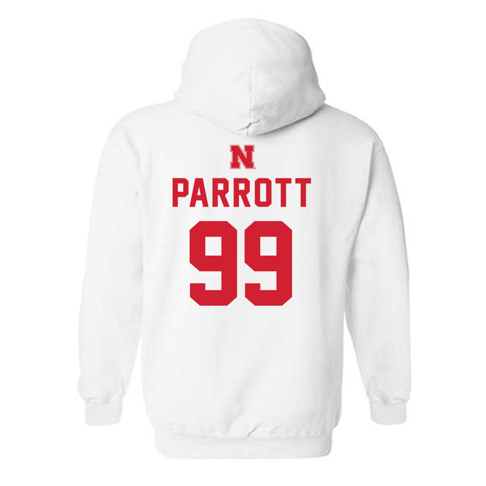 Nebraska - NCAA Football : Dylan Parrott - Sports Shersey Hooded Sweatshirt-1