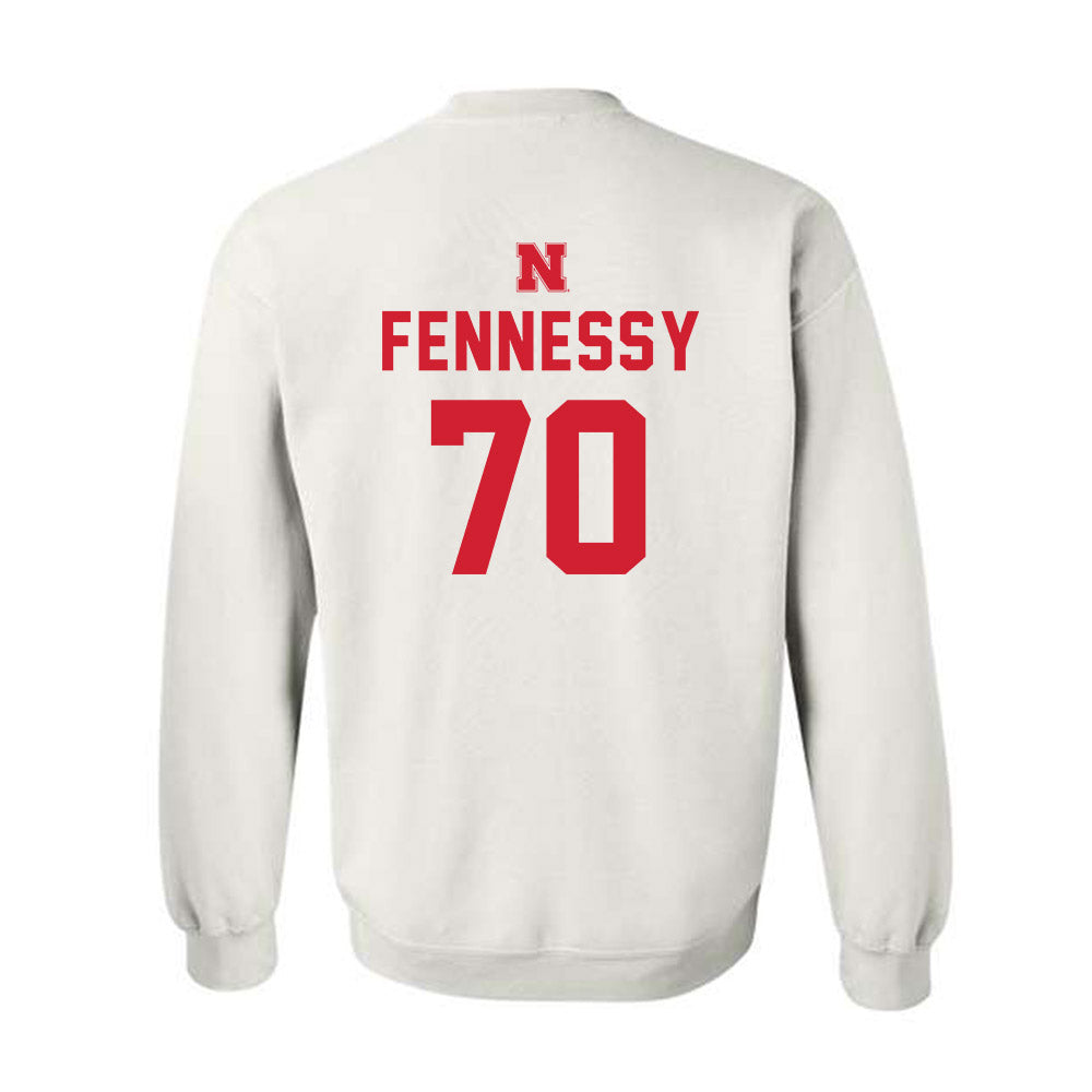 Nebraska - NCAA Football : Nolan Fennessy - Crewneck Sweatshirt