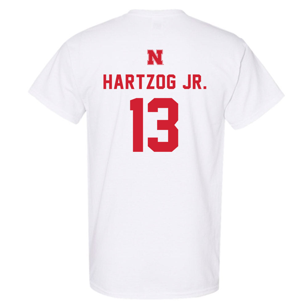 Nebraska - NCAA Football : Malcolm Hartzog Jr. - Sports Shersey T-Shirt