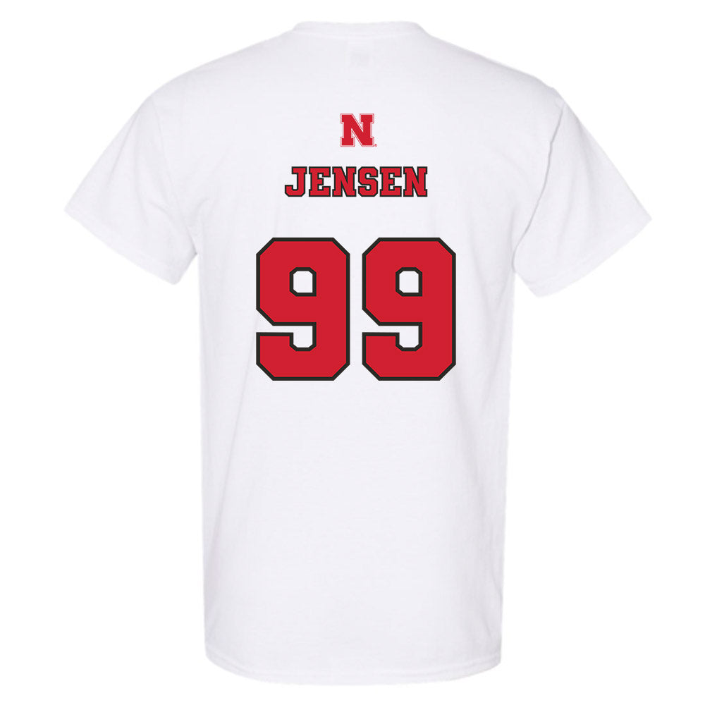 Nebraska - NCAA Softball : Alexis Jensen - Sports Shersey T-Shirt-1