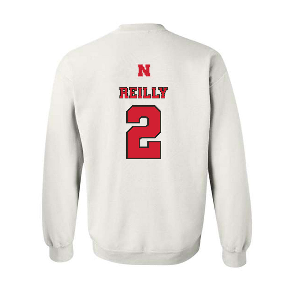 Nebraska - NCAA Women's Volleyball : Bergen Reilly - Sports Shersey Crewneck Sweatshirt-1