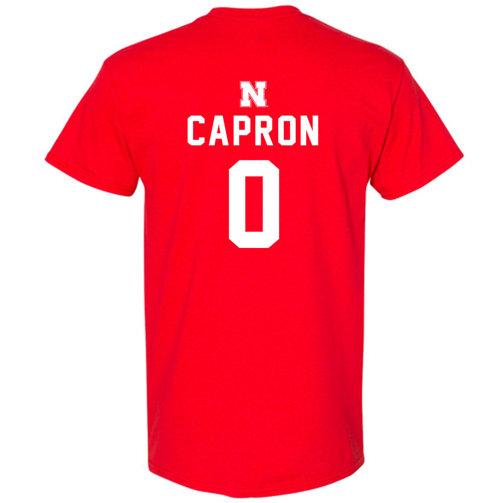 Nebraska - NCAA Women's Bowling : Karina Capron - Replica Shersey T-Shirt-1