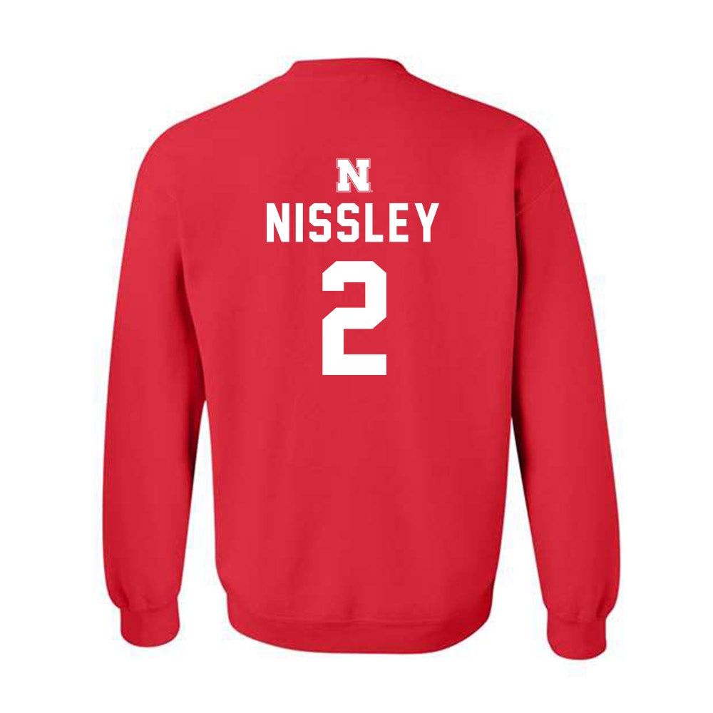 Nebraska - NCAA Women's Basketball : Logan Nissley - Crewneck Sweatshirt