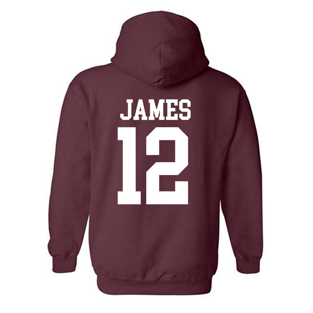 Mississippi State - NCAA Baseball : Chone James - Classic Shersey Hooded Sweatshirt-1