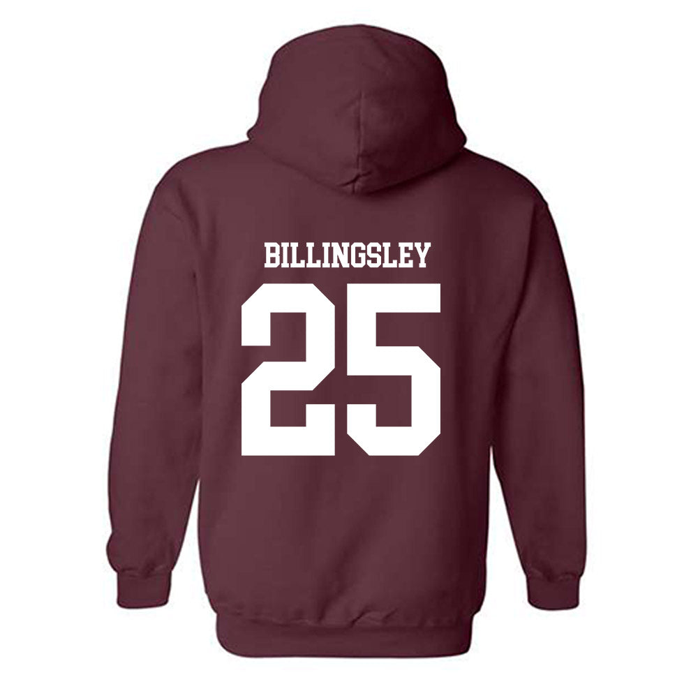 Mississippi State - NCAA Baseball : Chris Billingsley - Classic Shersey Hooded Sweatshirt-1