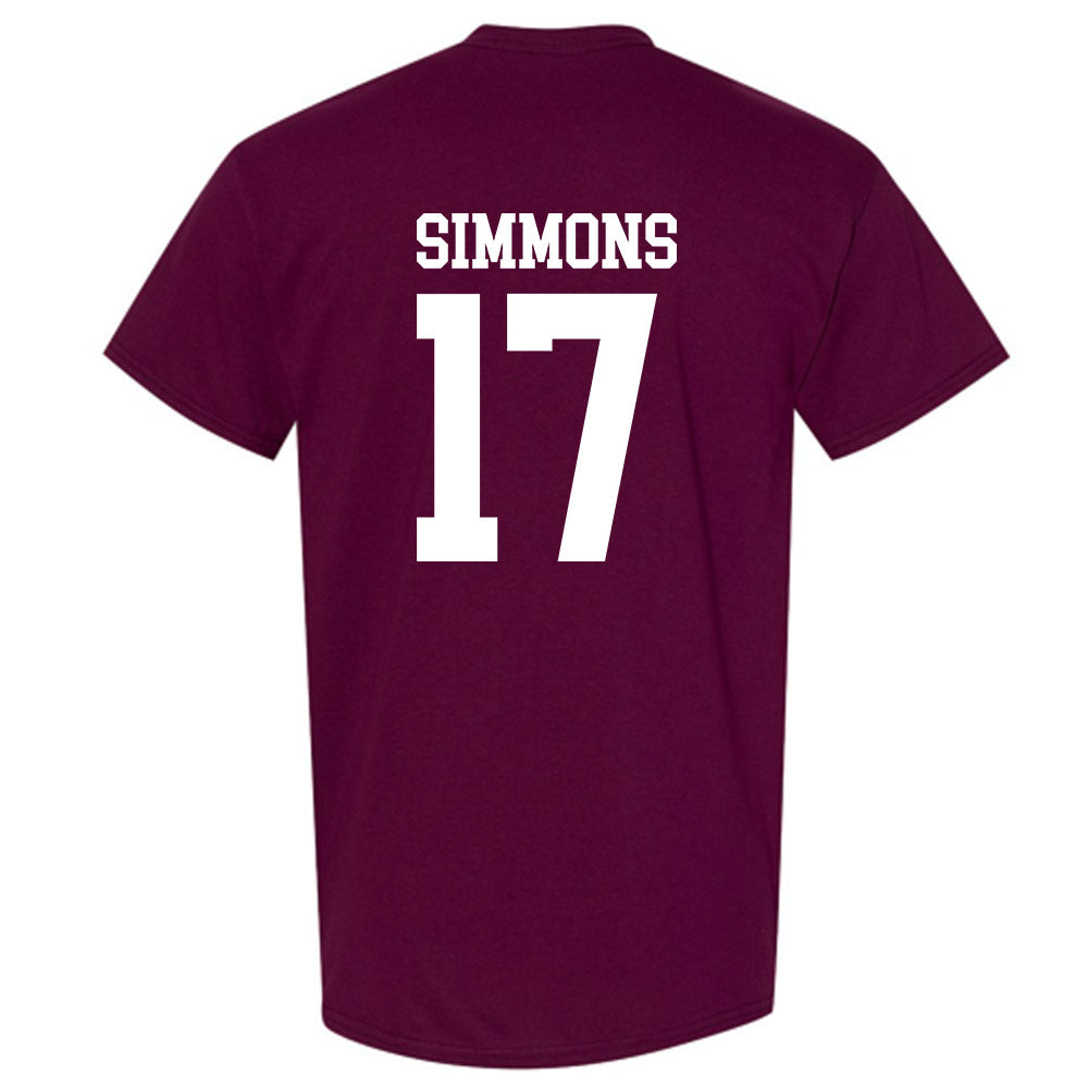 Mississippi State - NCAA Baseball : Stone Simmons - Classic Shersey T-Shirt-1