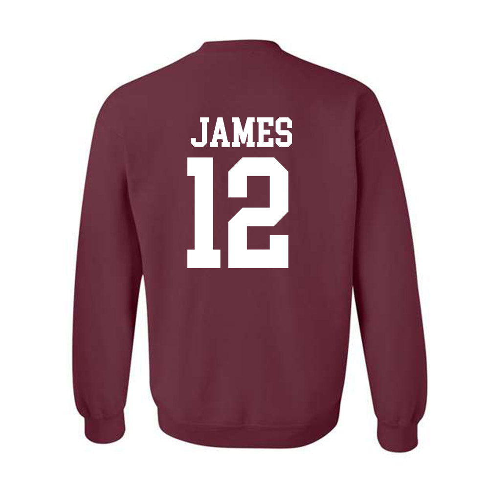 Mississippi State - NCAA Baseball : Chone James - Classic Shersey Crewneck Sweatshirt-1