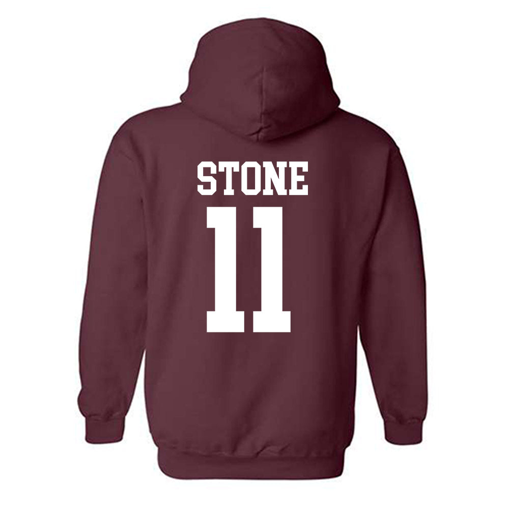 Mississippi State - NCAA Baseball : Duke Stone - Classic Shersey Hooded Sweatshirt-1