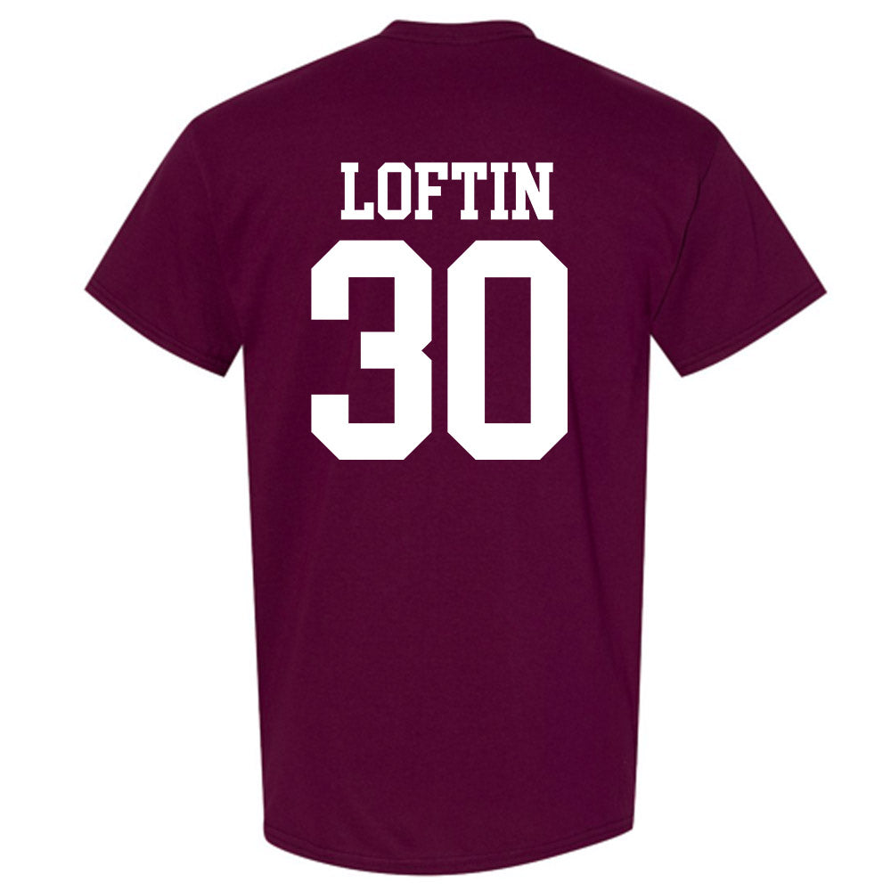 Mississippi State - NCAA Baseball : Bradley Loftin - Classic Shersey T-Shirt-1