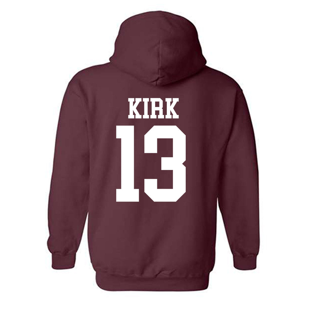 Mississippi State - NCAA Baseball : William Kirk - Classic Shersey Hooded Sweatshirt-1