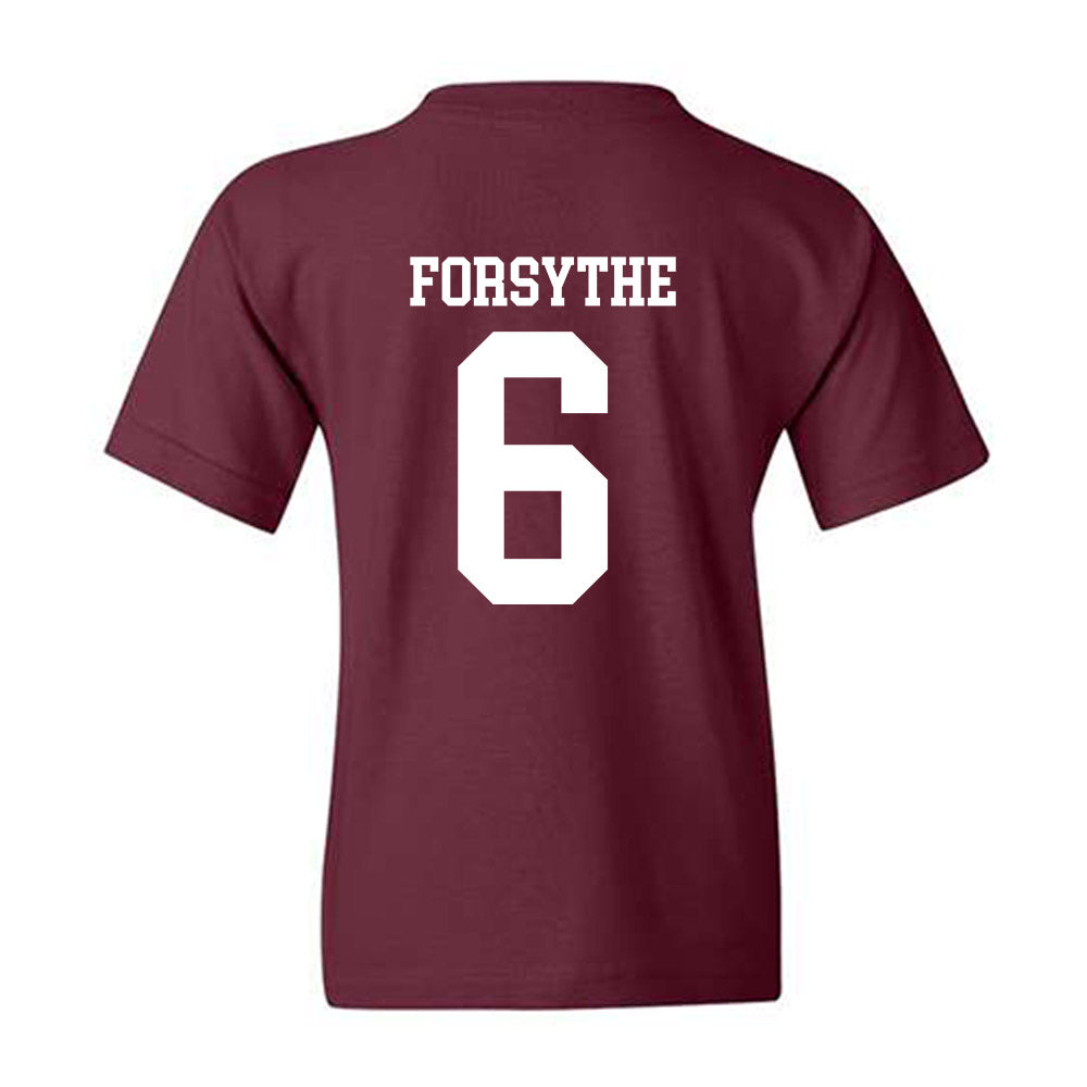 Mississippi State - NCAA Baseball : Logan Forsythe - Classic Shersey Youth T-Shirt-1