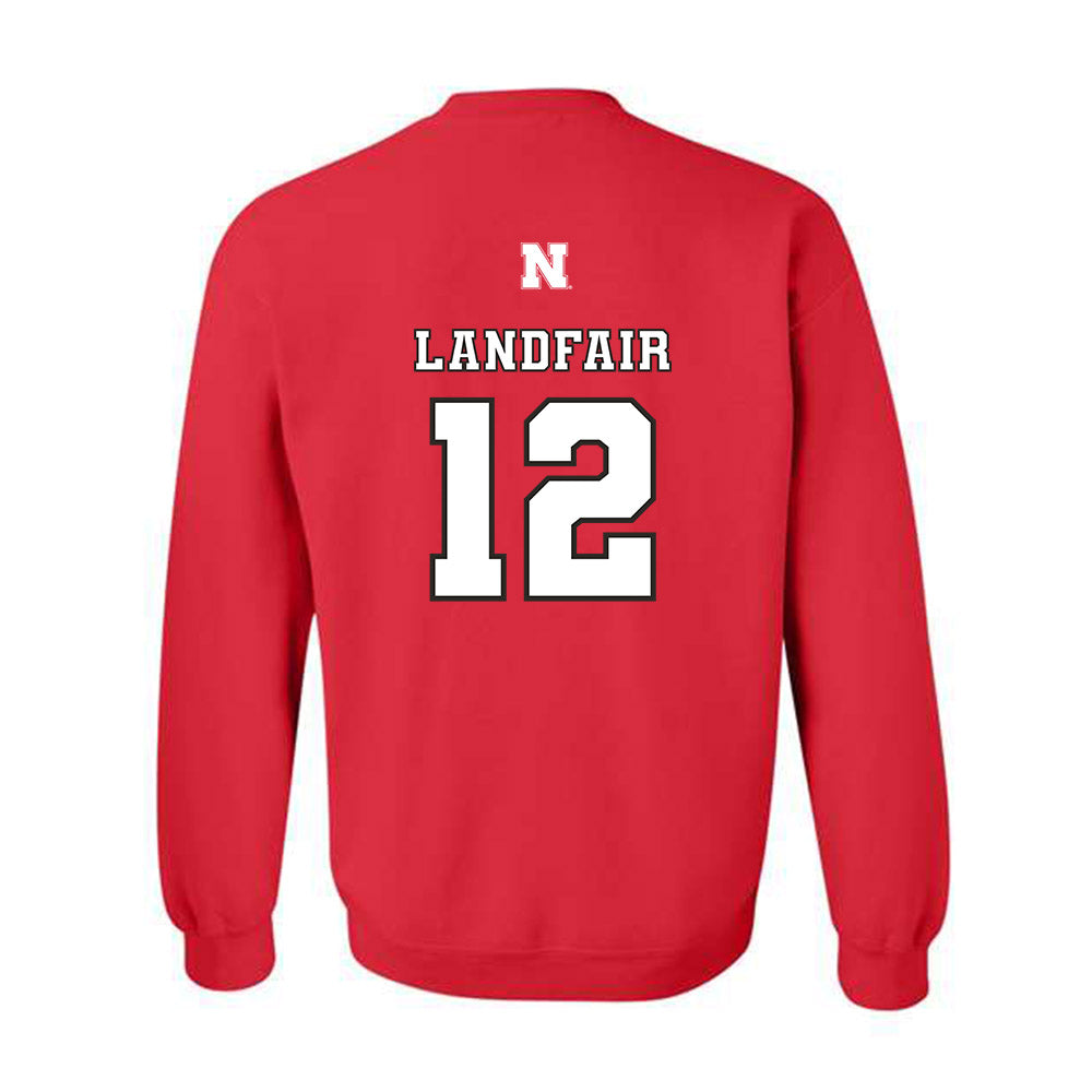 Nebraska - NCAA Women's Volleyball : Taylor Landfair - Crewneck Sweatshirt