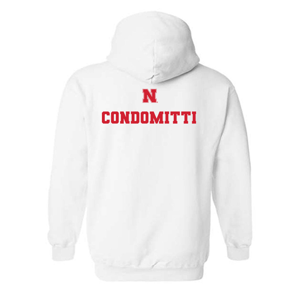 Nebraska - NCAA Wrestling : Jagger Condomitti - Generic Shersey Hooded Sweatshirt